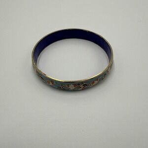 Vintage Chinese Cloisonné Enamel Bangle